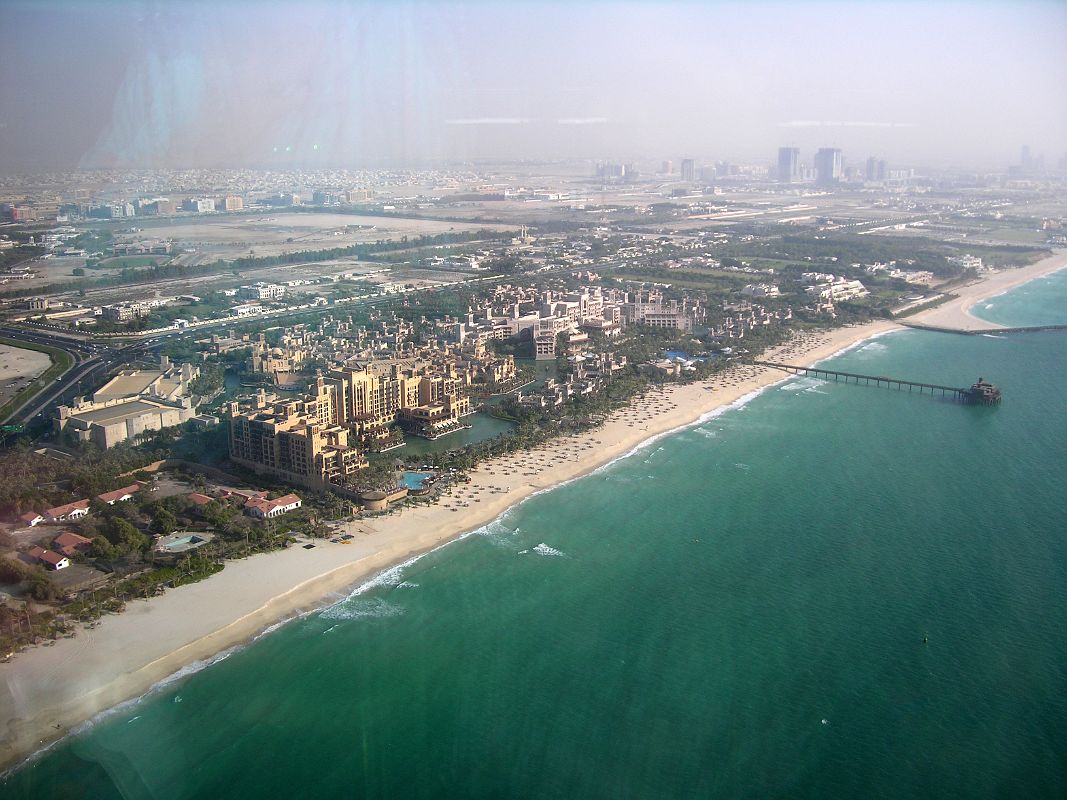 Dubai 07 Burj Al Arab 24 Madinat Jumeirah from Sky View Restaurant